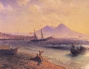Ivan Aivazovsky Fishermen Returning Near Naples